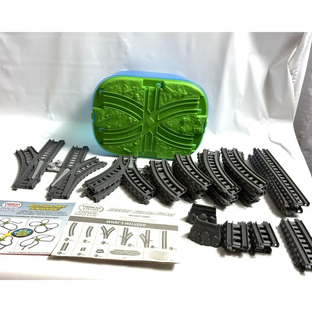 Thomas & Friends Track Master Railway Builder Bucket Train Track 2015 Complete